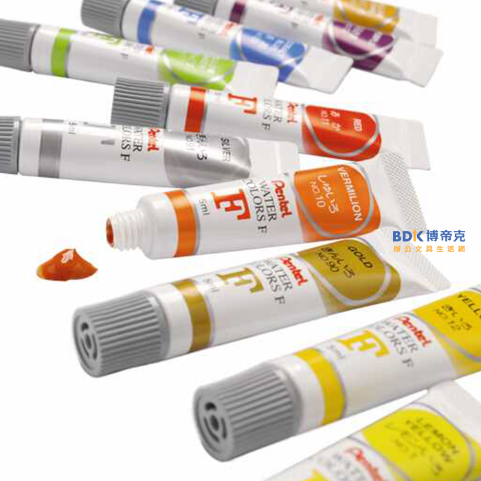 Pentel 飛龍文具 積層軟管不透明水彩 WFRS 系列