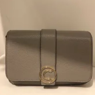 [S] COCCINELLE COCCINELLE E192A150180Y59TU SMALL CROSSBODY BAG,GREY/STONE, 8059978504968 (SCC38)