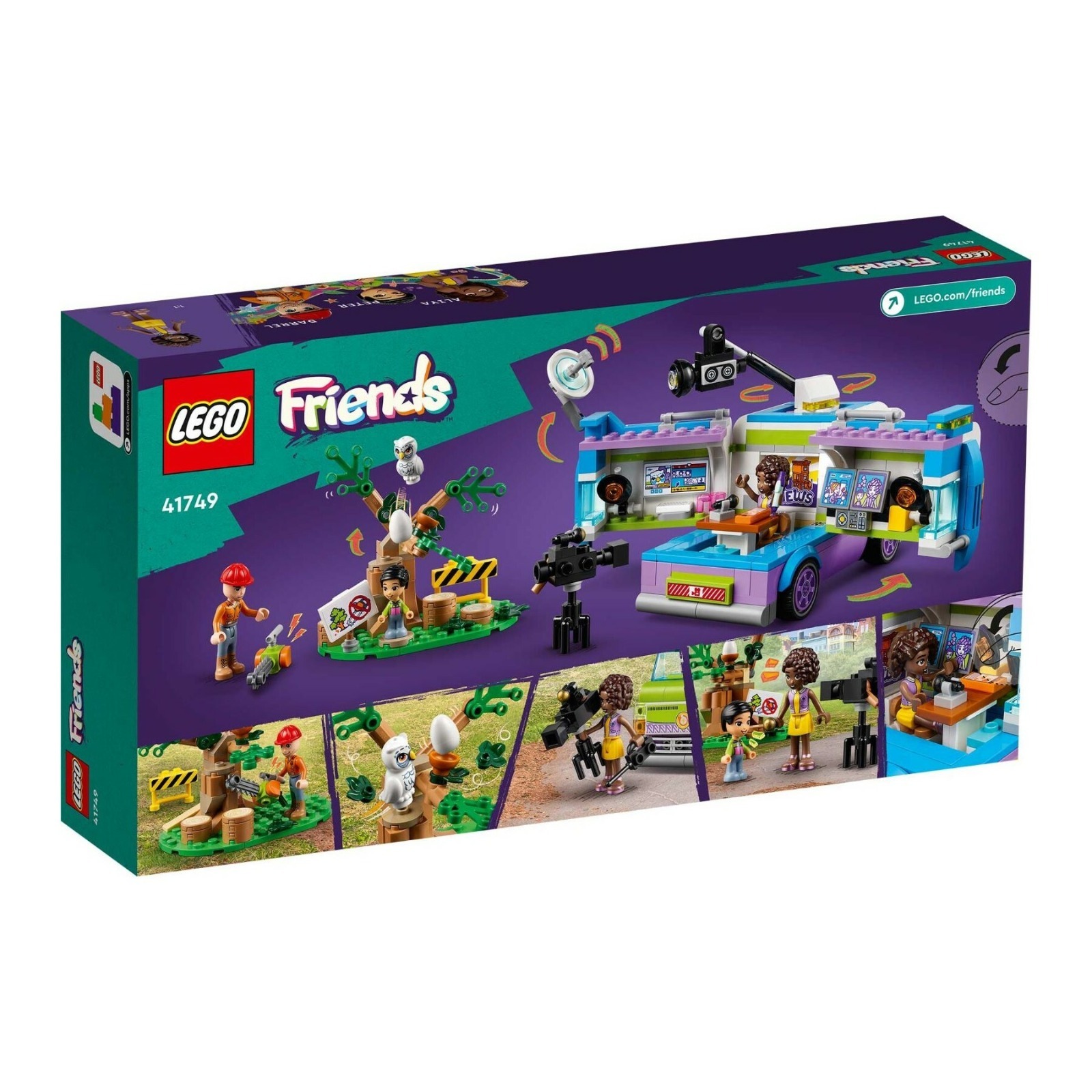LEGO 41749 Newsroom Van 新聞演播車 (Friends)