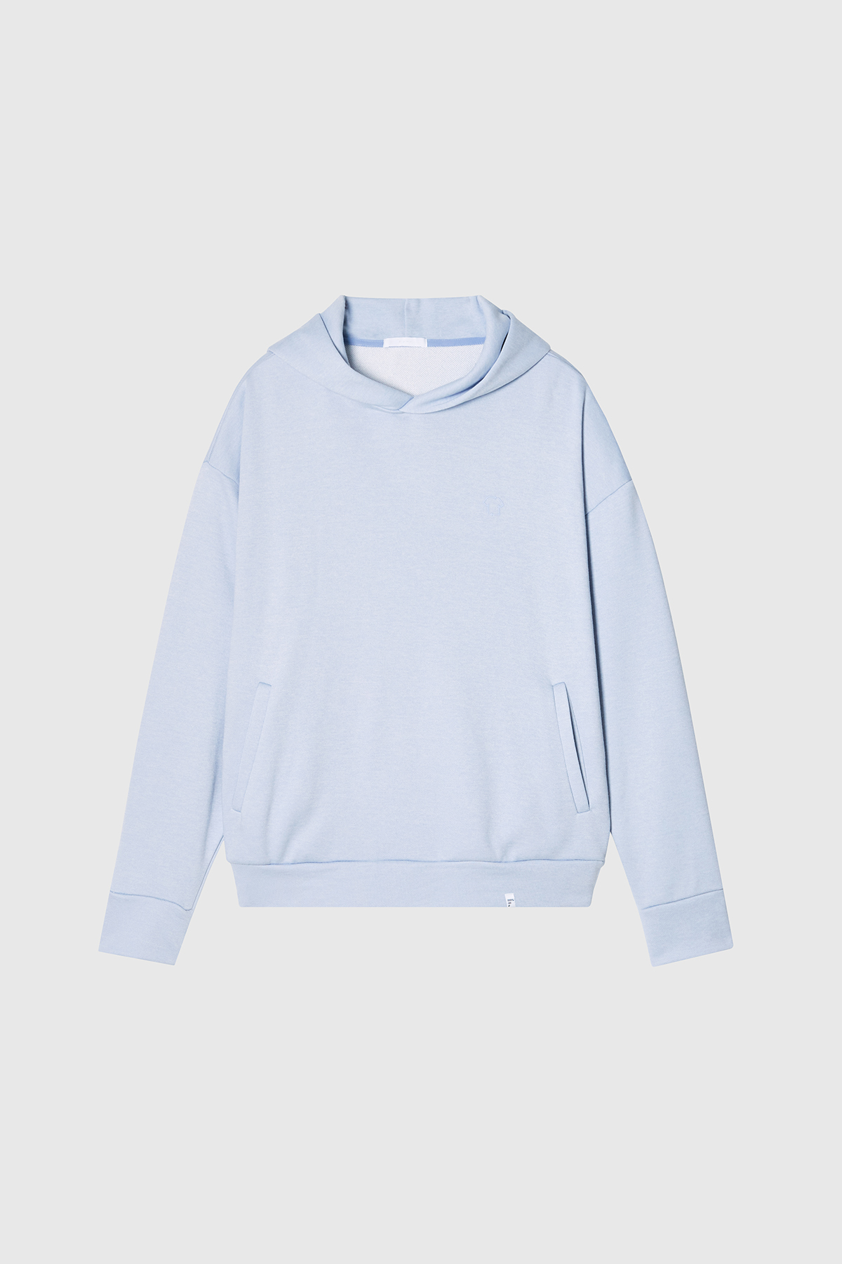 LAZEE 魚鱗布帽T UNISEX（水藍）