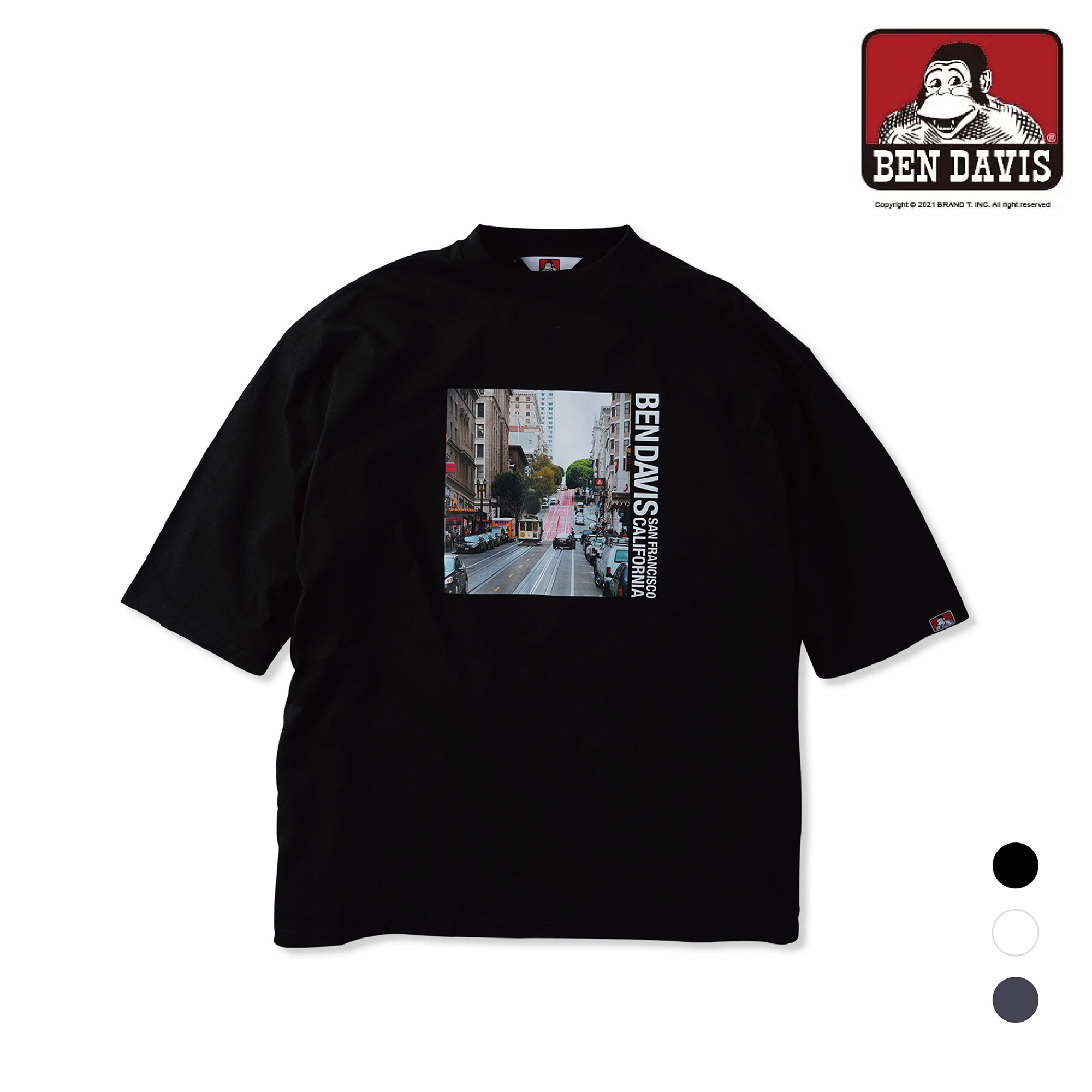 【 BEN DAVIS | 街道照片短TEE - 3色 】