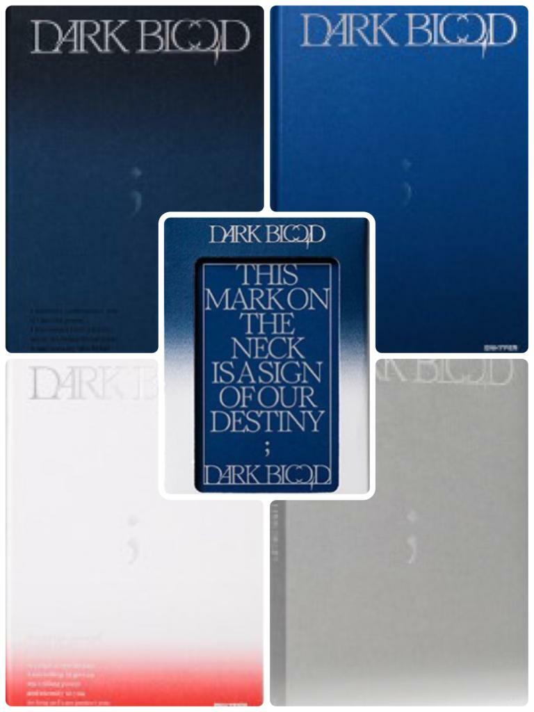 ENHYPEN - 4th Mini Album DARK BLOOD