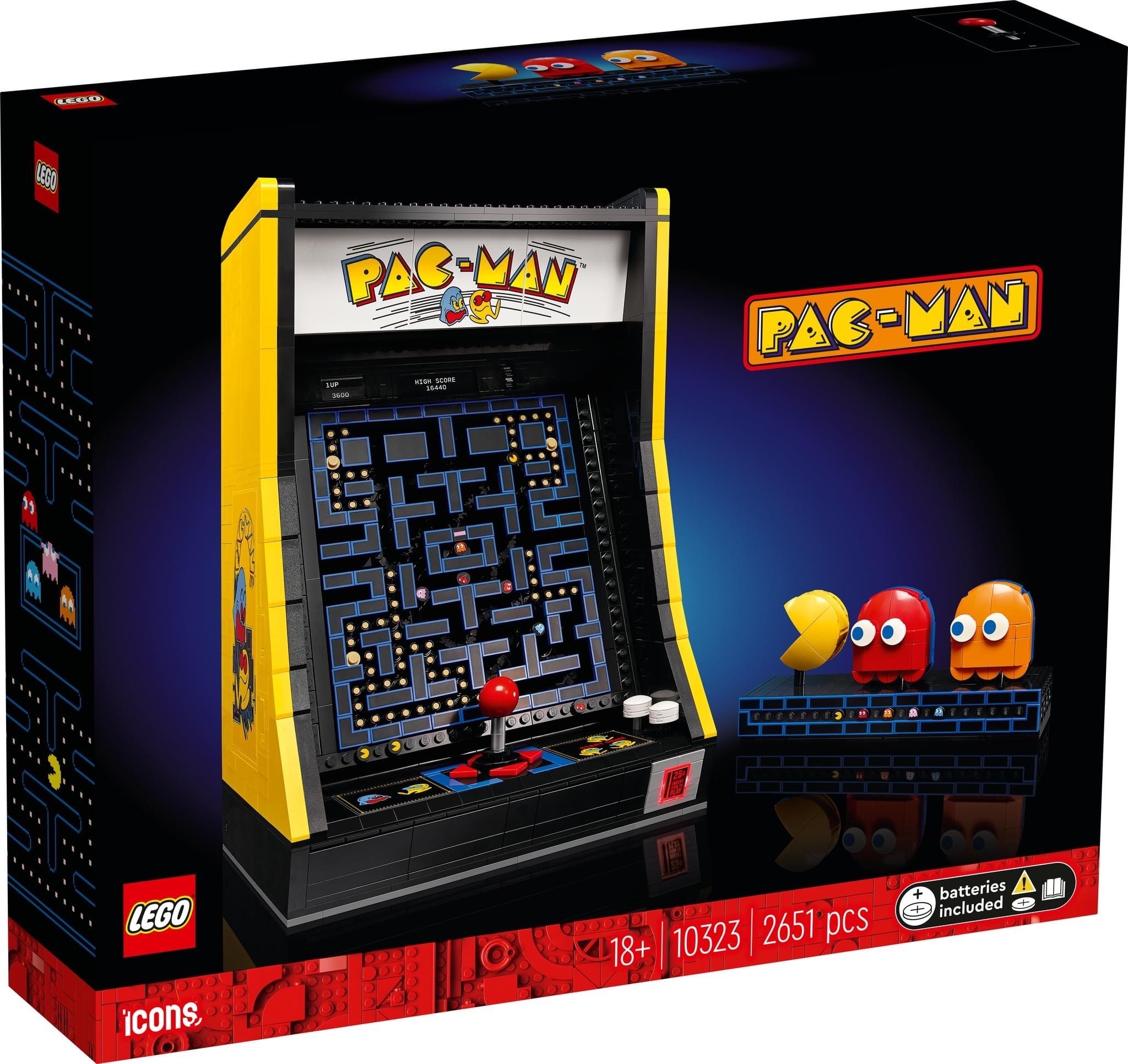 [飛米樂高積木專賣店] 預購 6月上市 LEGO 10323 icons PAC-MAN 機台
