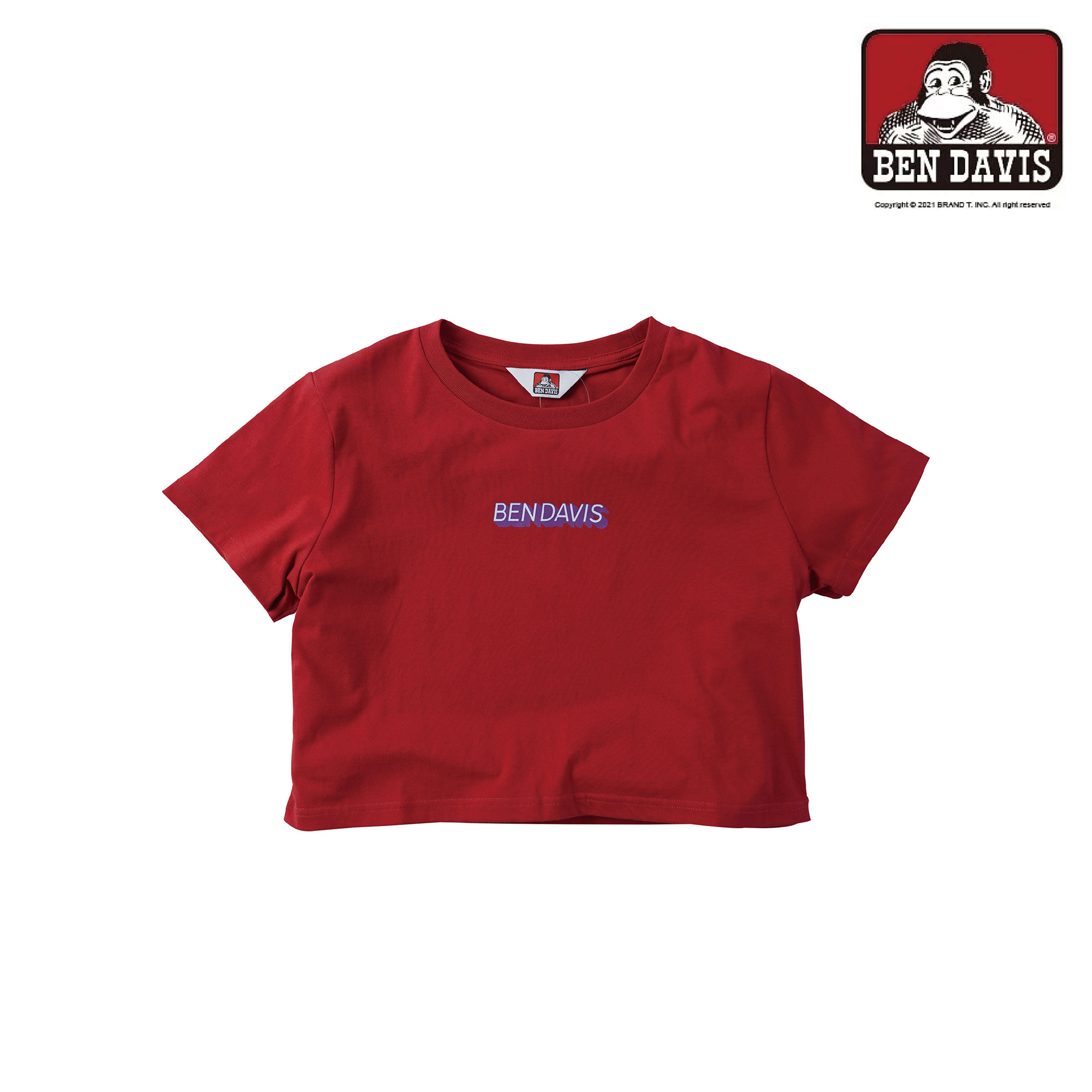 【 BEN DAVIS |短版城市名印花短TEE 】