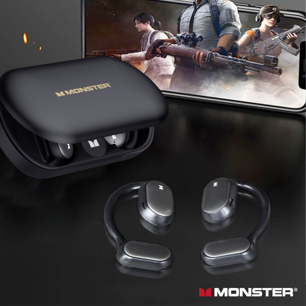 MONSTER Open Free AC100 Over-Ear Bluetooth Headphones By