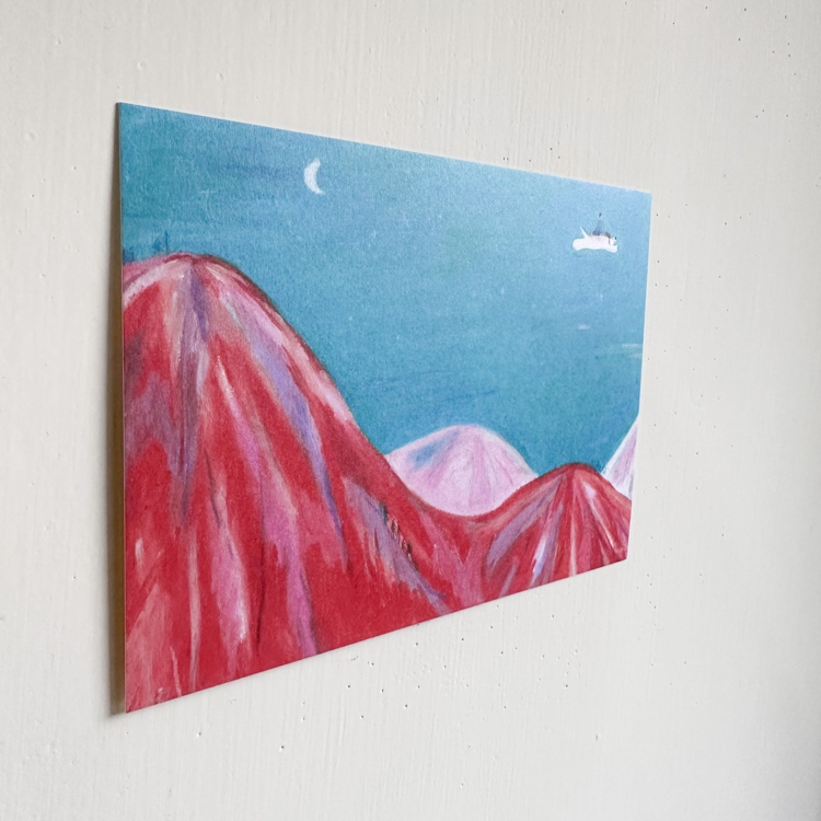 miii｜明信片｜飛過你喜歡的那座山