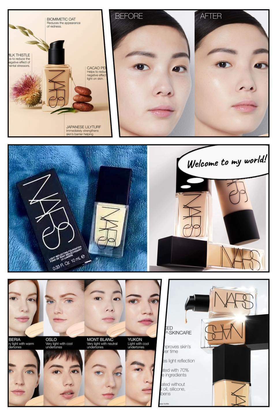 😍😍勁罕🈶️Nars 自然亮采持久粉底液30ml