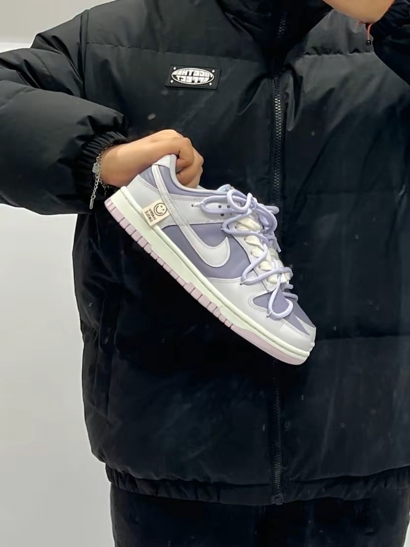 NIKE DUNK LOW 香芋笑臉 訂製款