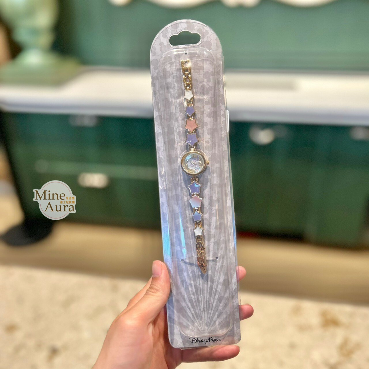 史黛拉露 星黛露 StellaLou 星星 造型錶帶 氣質 成人手錶 -上海迪士尼樂園