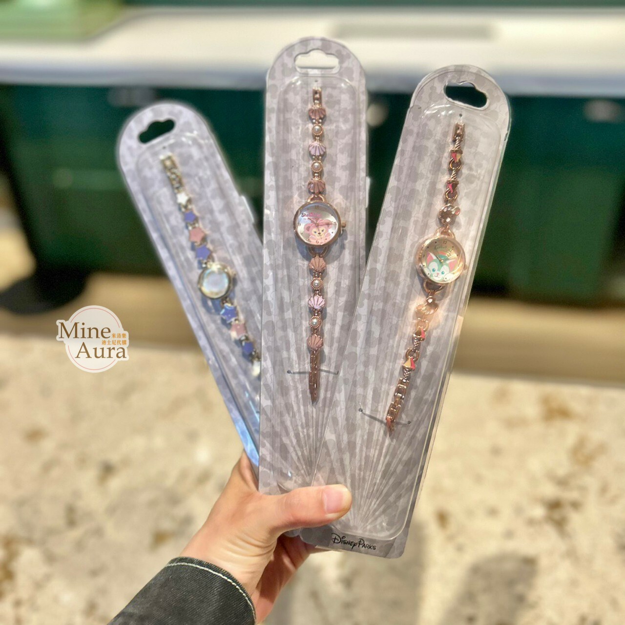 史黛拉露 星黛露 StellaLou 星星 造型錶帶 氣質 成人手錶 -上海迪士尼樂園