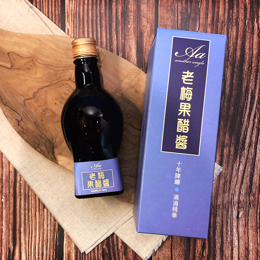 陳釀老梅果醋醬300ML