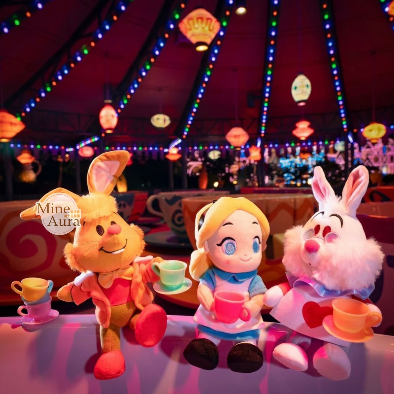 (現貨) nuiMOs 愛麗絲 Alice 可動關節 絨毛 娃娃公仔 愛麗絲夢遊仙境 Alice in Wonderland -香港迪士尼樂園