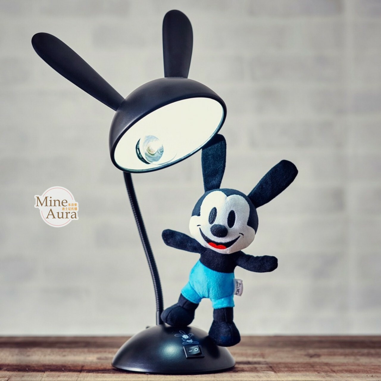 (現貨) nuiMOs 幸運兔 奧斯華 Oswald 可動關節 絨毛 娃娃公仔 -香港迪士尼樂園