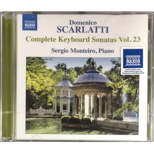 Sergio Monteiro-Keyboard Sonatas No.23 CD