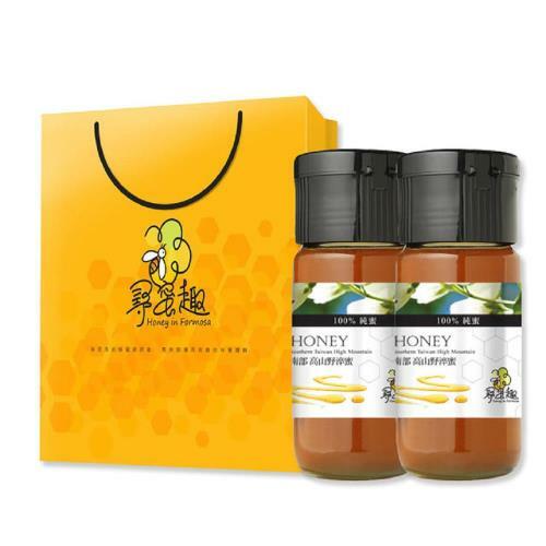 台灣南部經典蜂蜜禮袋700gX2入組 龍眼/荔枝/野淬