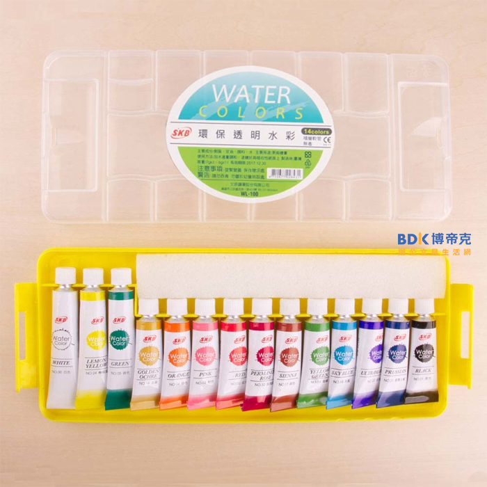 SKB 文明鋼筆 環保透明水彩 WL 系列 (不挑色)