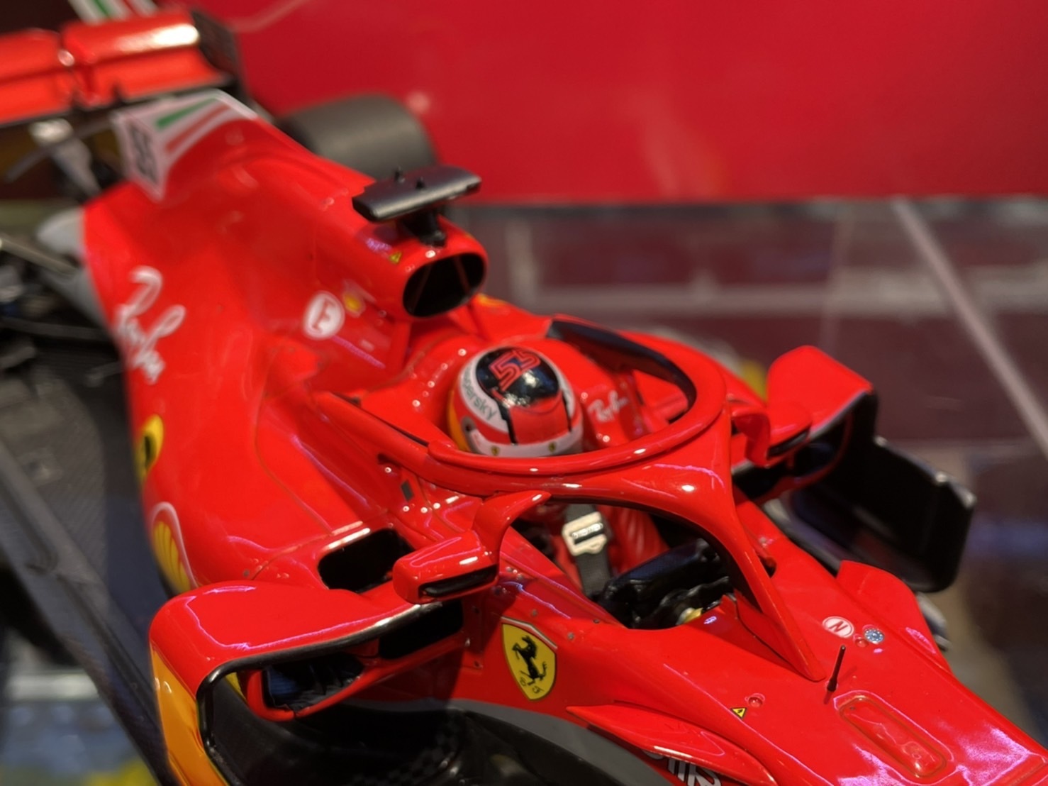 BBR BBR211895 Ferrari SF71H Test Fiorano #55 1/18