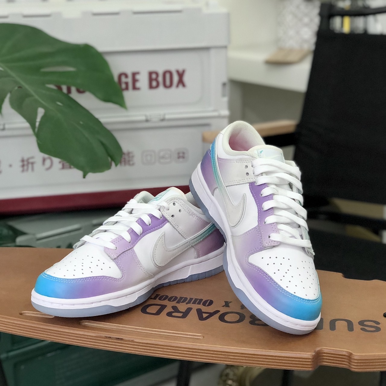 Nike Dunk Low 極光 漸變 彩色 女款 FJ7743-194