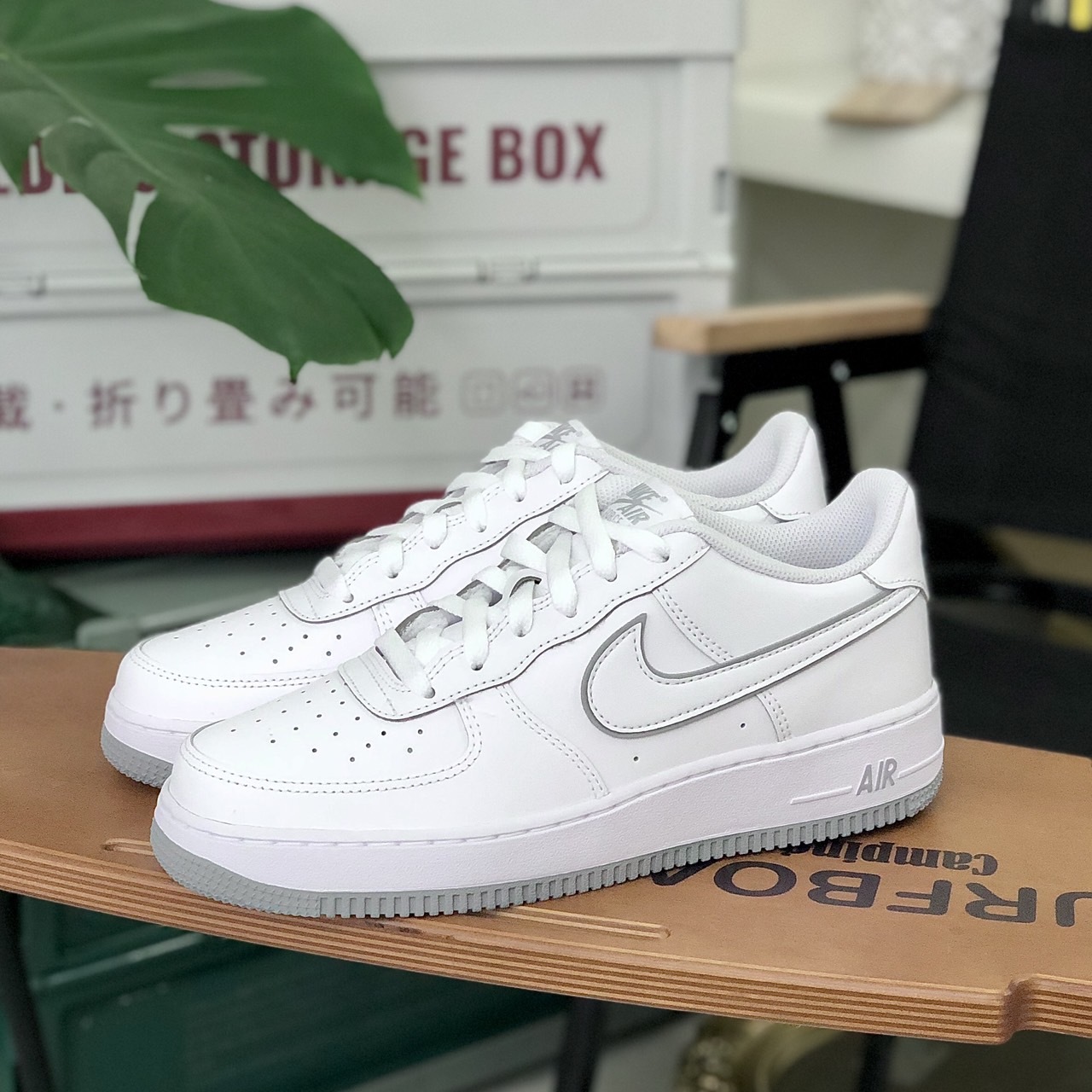 Nike Air Force 1 Low GS 白灰底 大童女鞋  DX5805-100