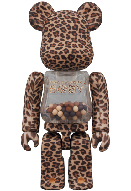 BEETLE 豹紋千秋MY FIRST BE@RBRICK B@BY LEOPARD 庫柏力克熊100%