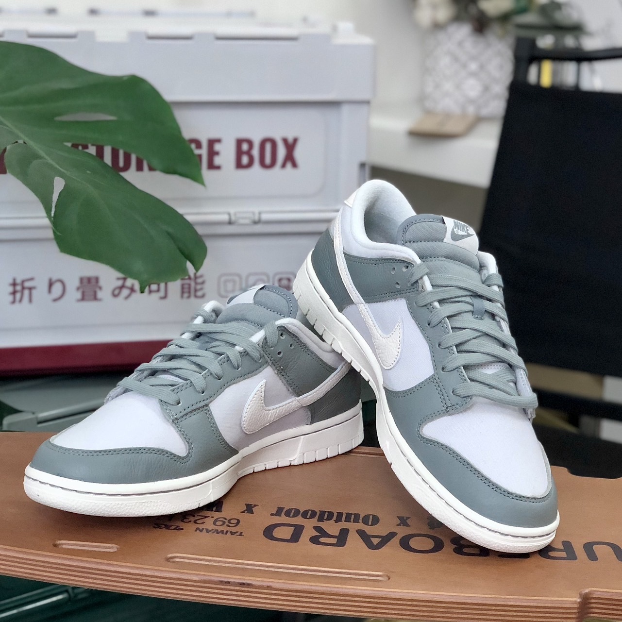 Nike Dunk Low 奶油白 灰綠 DV7212-300