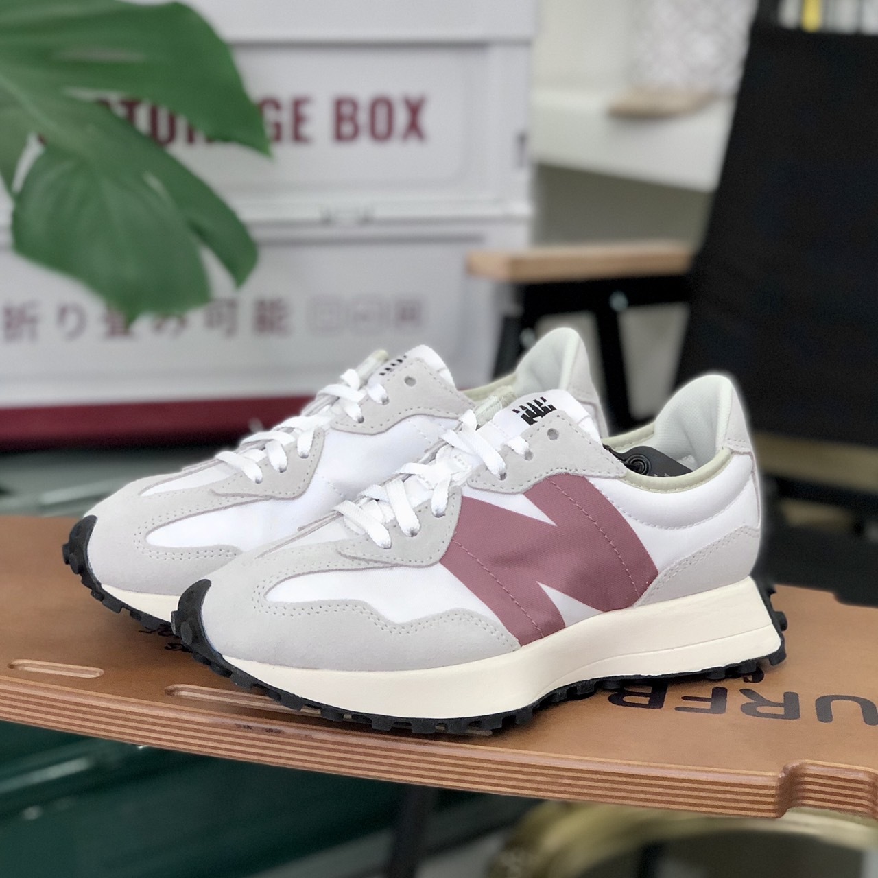 New Balance 327珊瑚紅 乾燥玫瑰粉 MS327CD