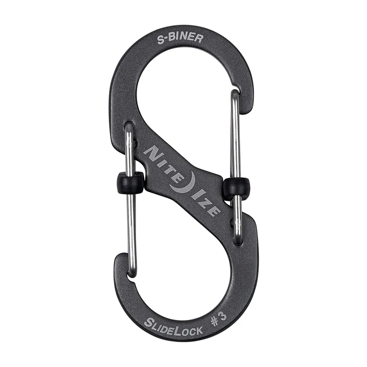 Nite Ize S-Biner SlideLock Aluminum 鋁質8字扣帶鎖