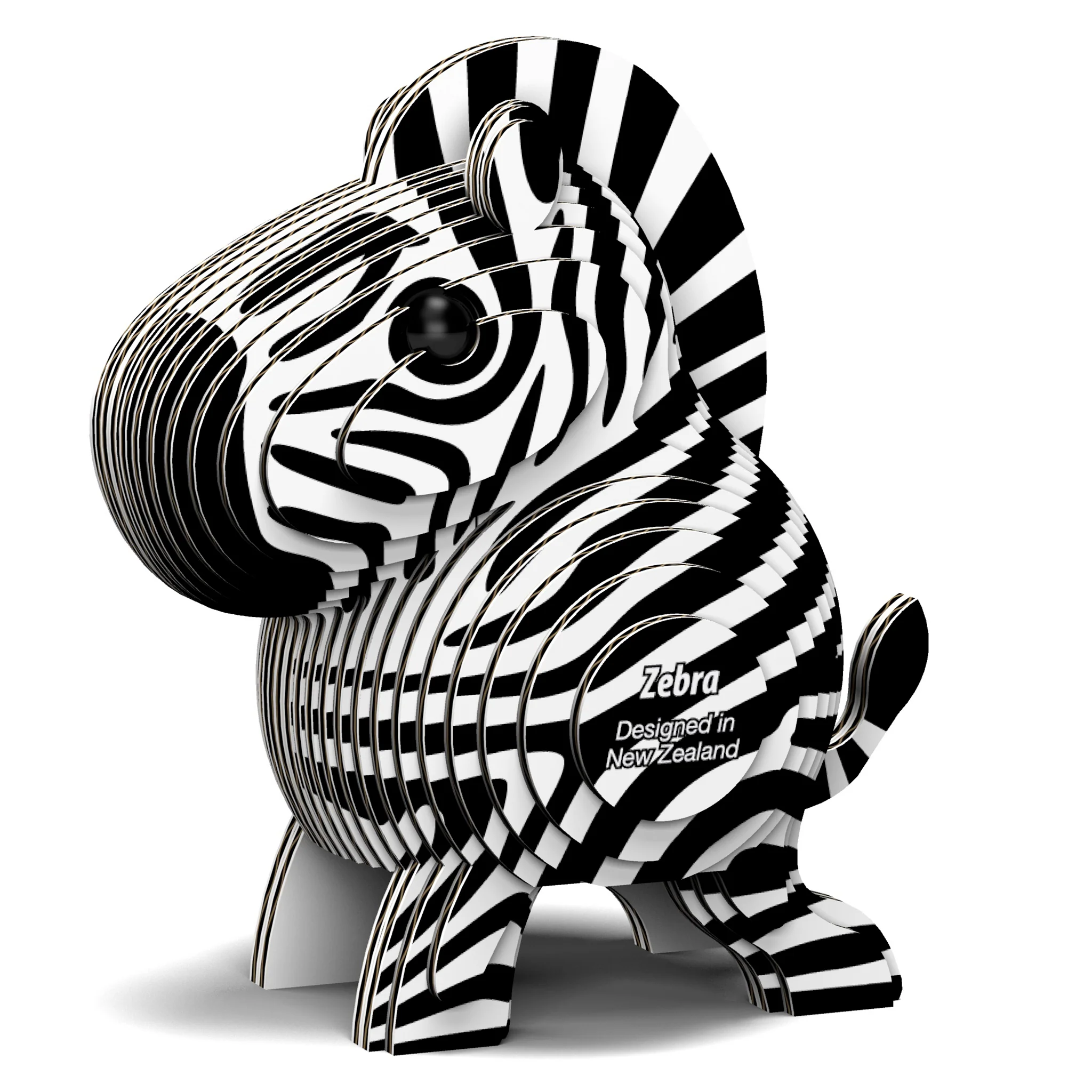 EUGY 3D Cardboard Kit Set Model - 011 Zebra
