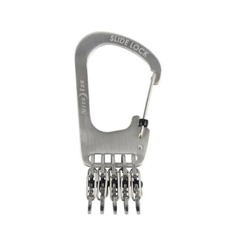 Niteize KCK-11-R3 新款大耳垂鎖匙扣 SlideLock KeyRack Stainless
