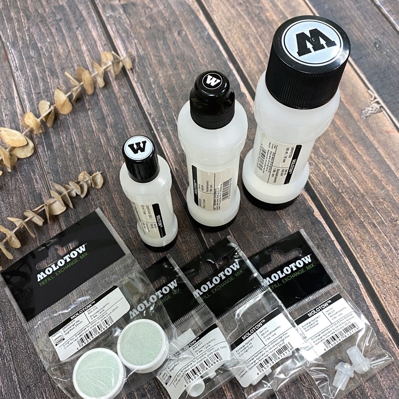 德國 MOLOTOW 後蓋式 流汁筆 滴流筆 空筆管 替換筆頭
