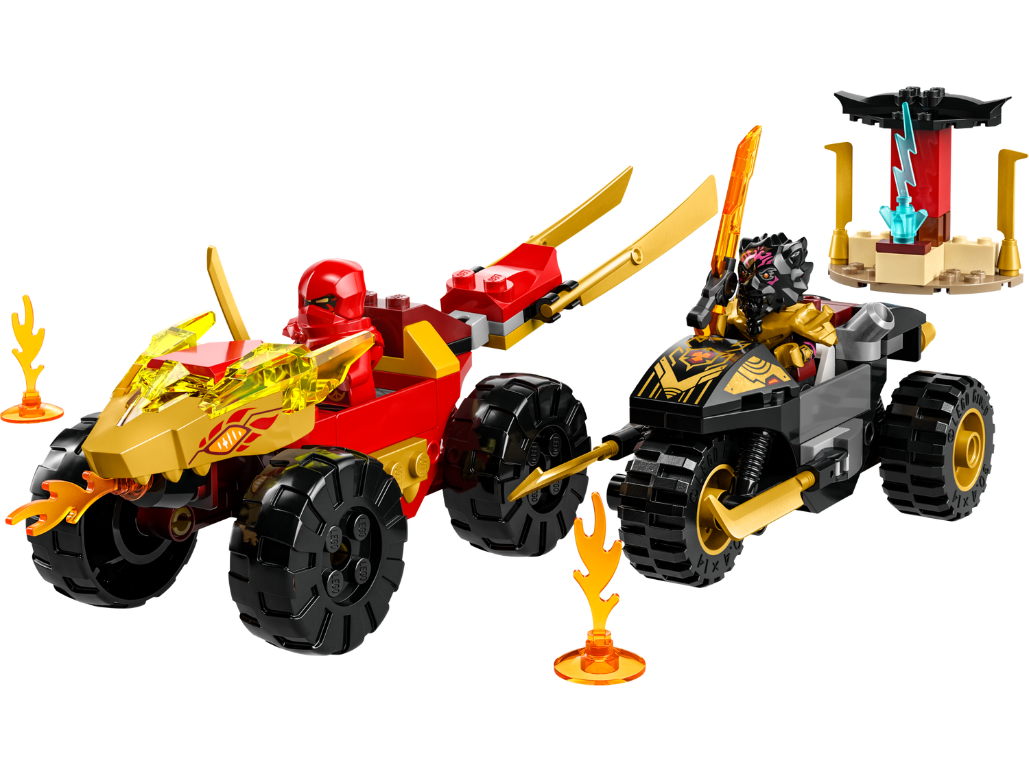 LEGO 71789 Kai and Ras's Car and Bike Battle - Kai的戰車和Ras的電單車之戰 (Ninjago)