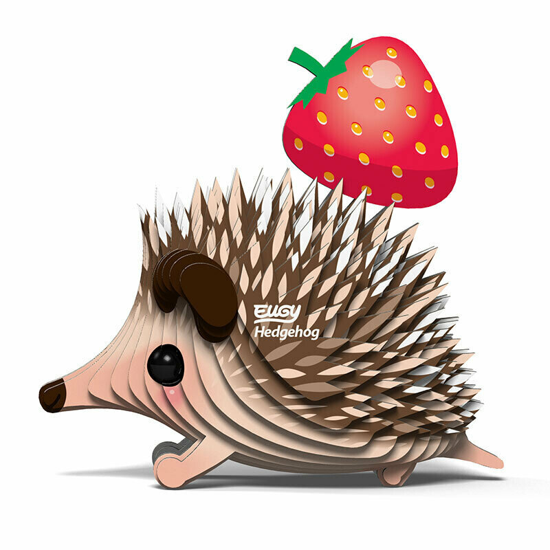 EUGY 3D Cardboard Kit Set Model - 026 Hedgehog