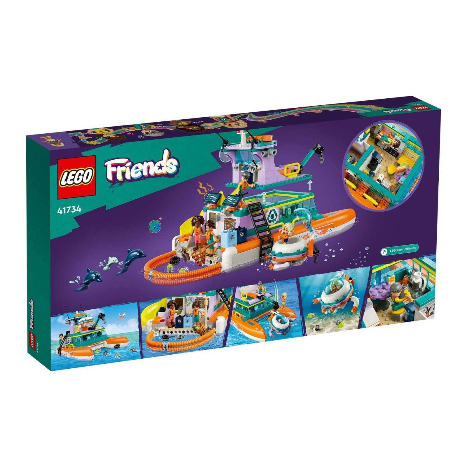 LEGO 41734 Sea Rescue Boat 海上救援船 (Friends)