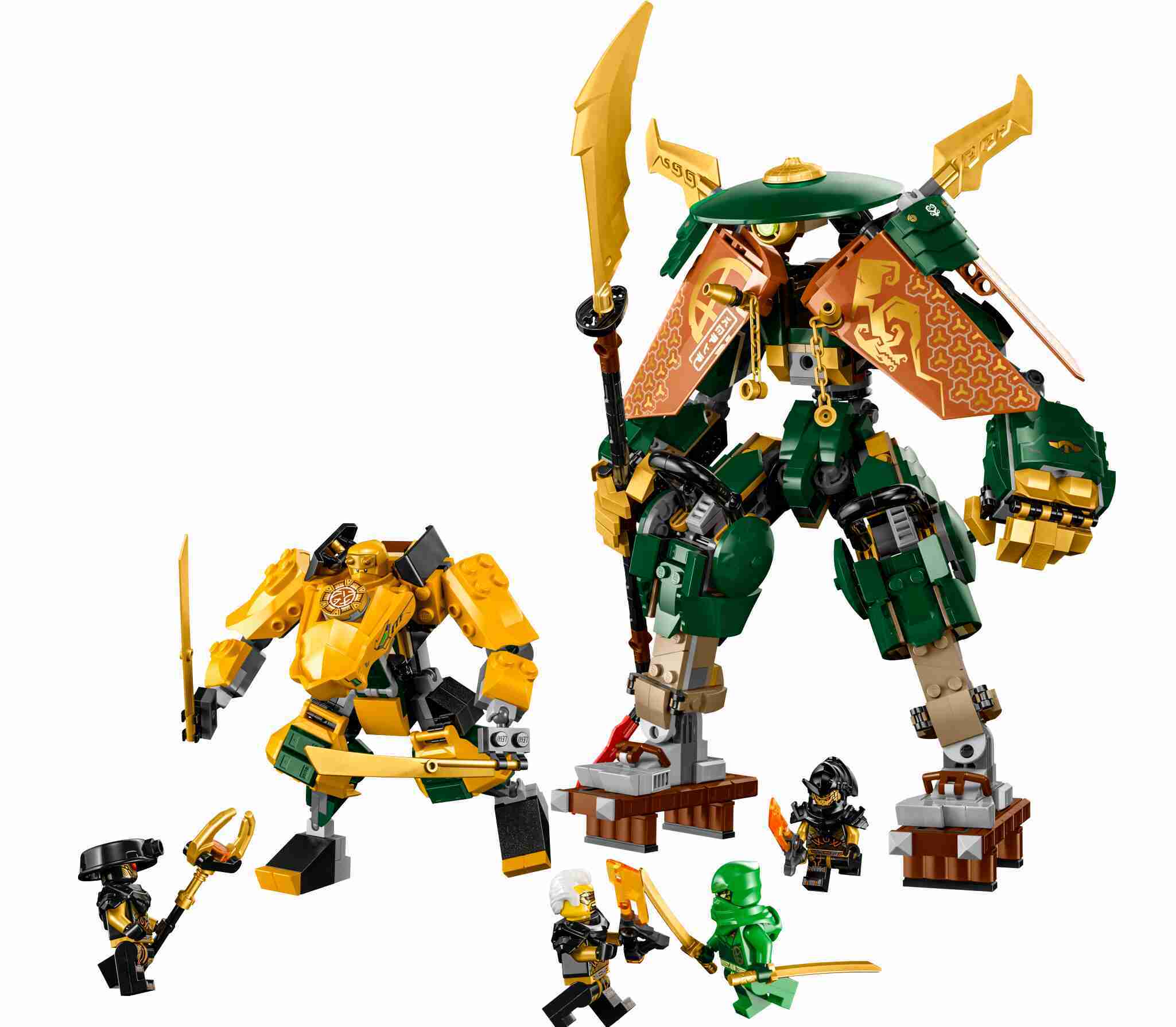 LEGO 71794 Lloyd and Arin's Ninja Team Mechs - Lloyd 和 Arin 的忍者團隊機甲 (Ninjago)
