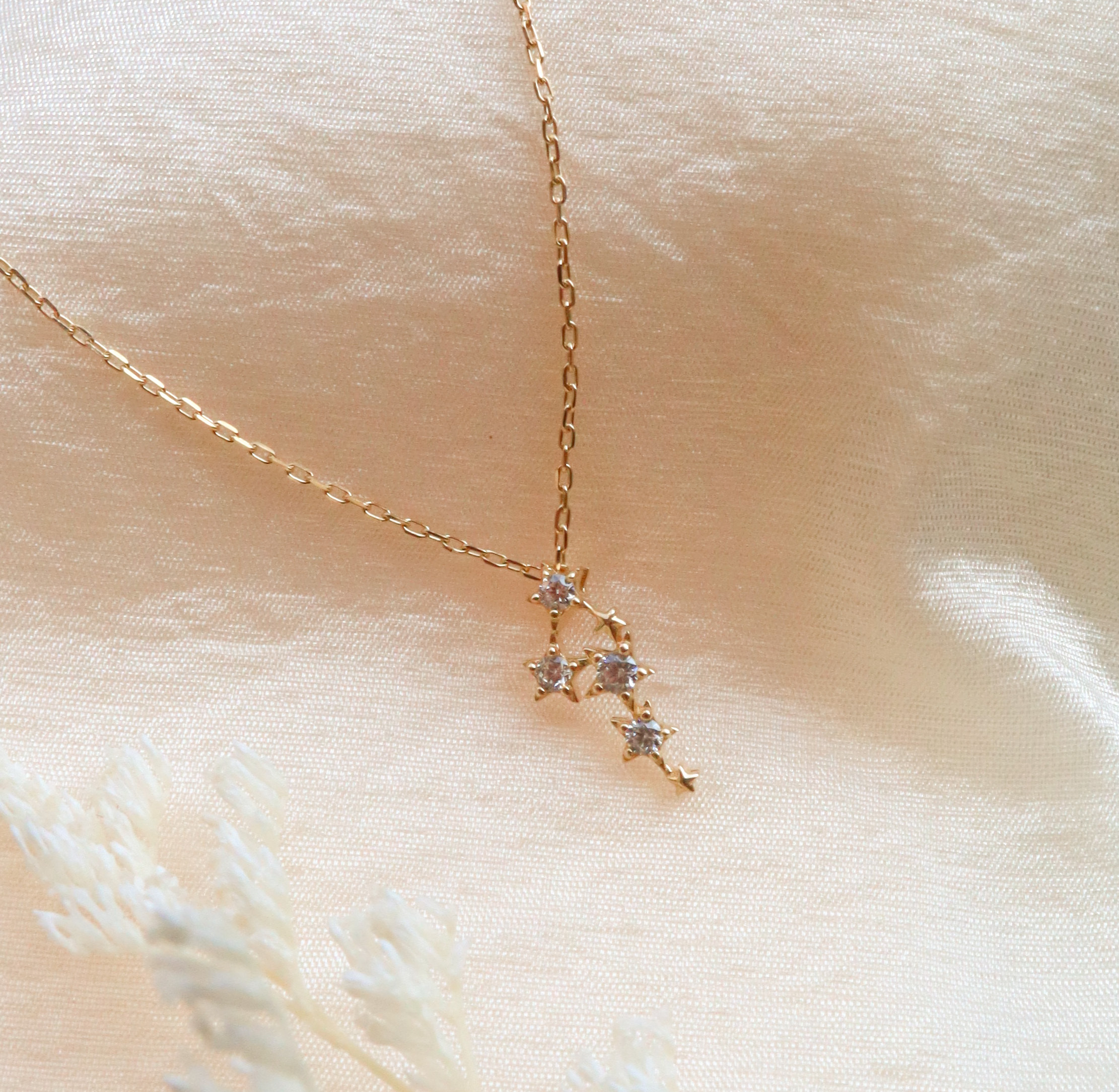 10K/繁星閃爍項鍊