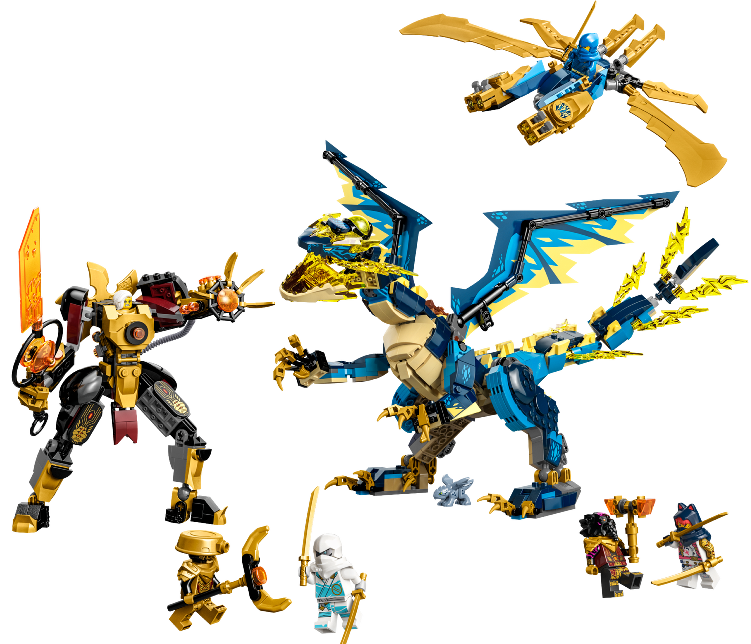LEGO 71796 Elemental Dragon vs. The Empress Mech 元素力量戰龍 vs 女皇機甲 (Ninjago)