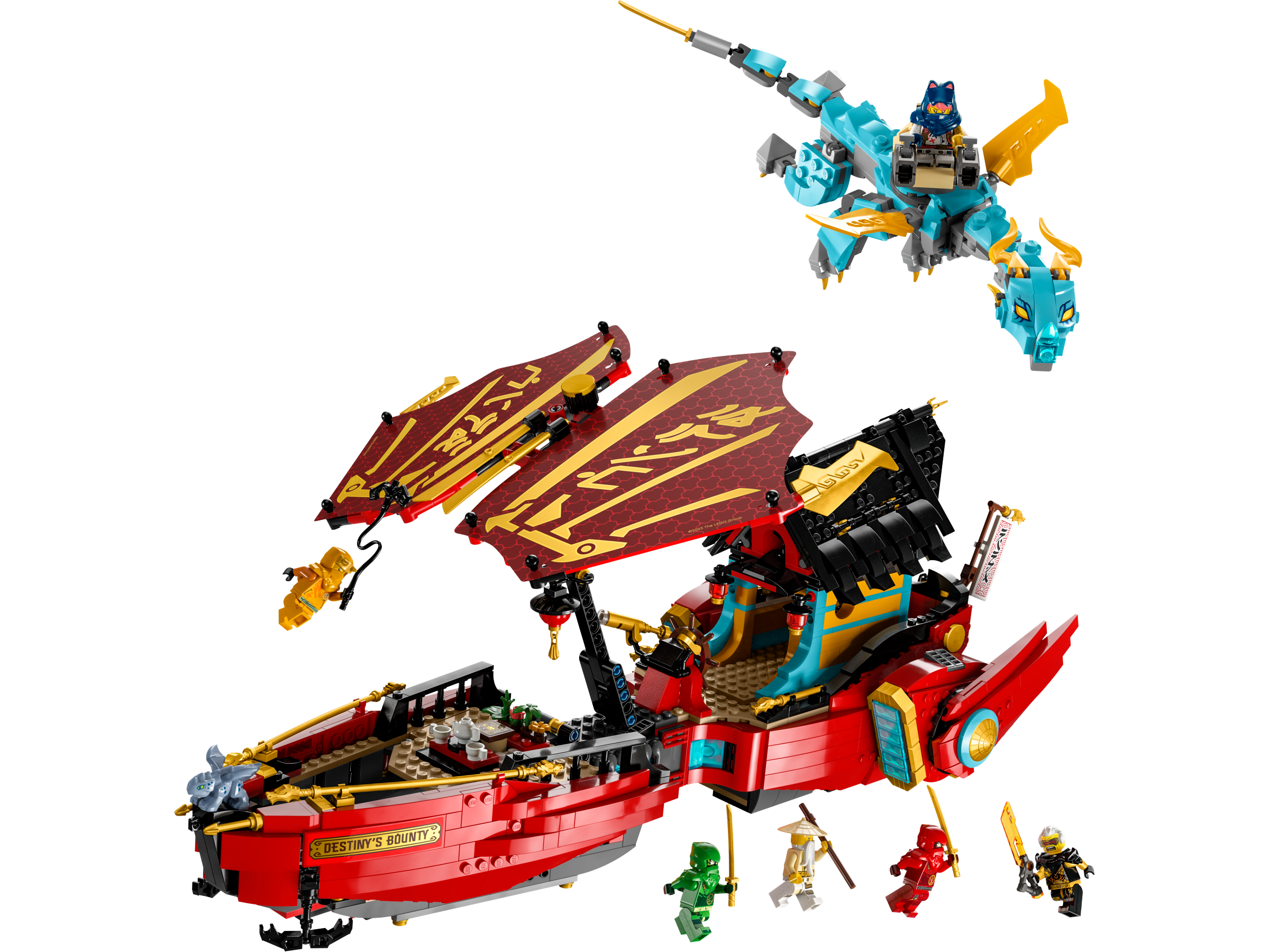 LEGO 71797 Destiny’s Bounty - race against time 命運賞賜號 - 時間競賽篇 (Ninjago)