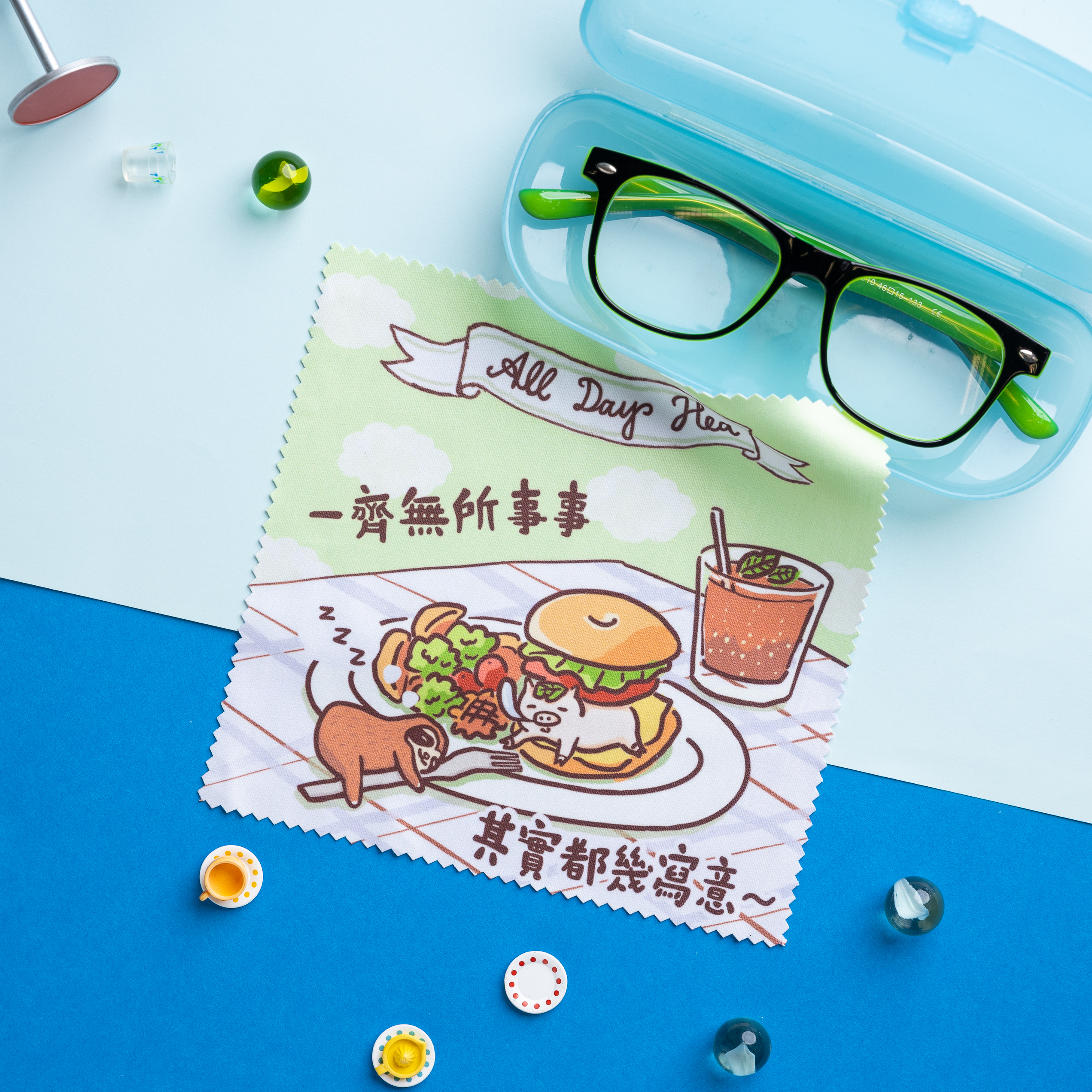 小鳳豬日常小物｜萬用抹布 眼鏡布