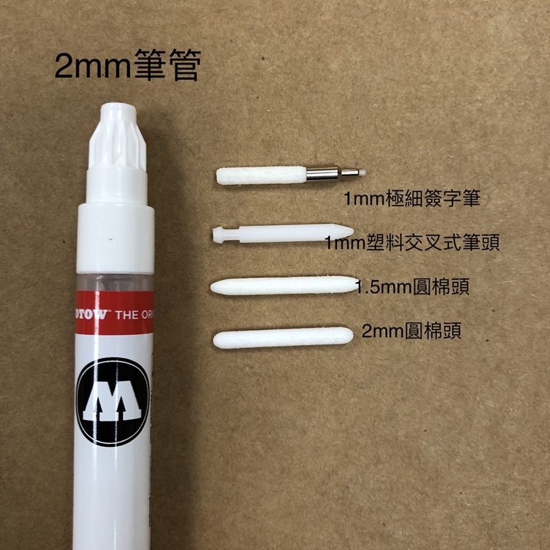 MOLOTOW 替換筆頭 替芯