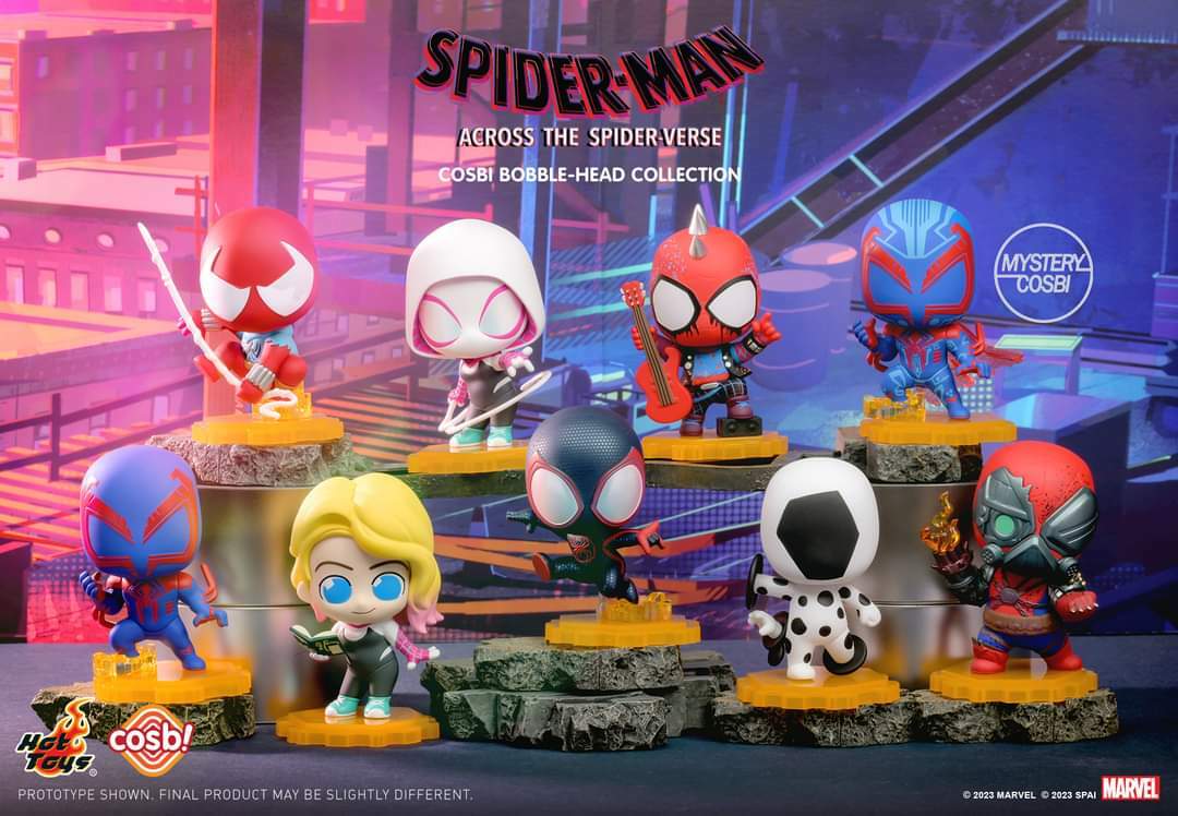 Enter the Spider Society with Hot Toys Newest Spider-Man Cosbi Set