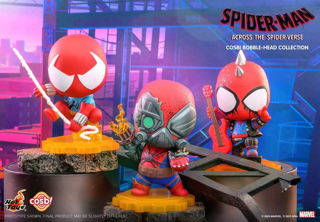 Enter the Spider Society with Hot Toys Newest Spider-Man Cosbi Set