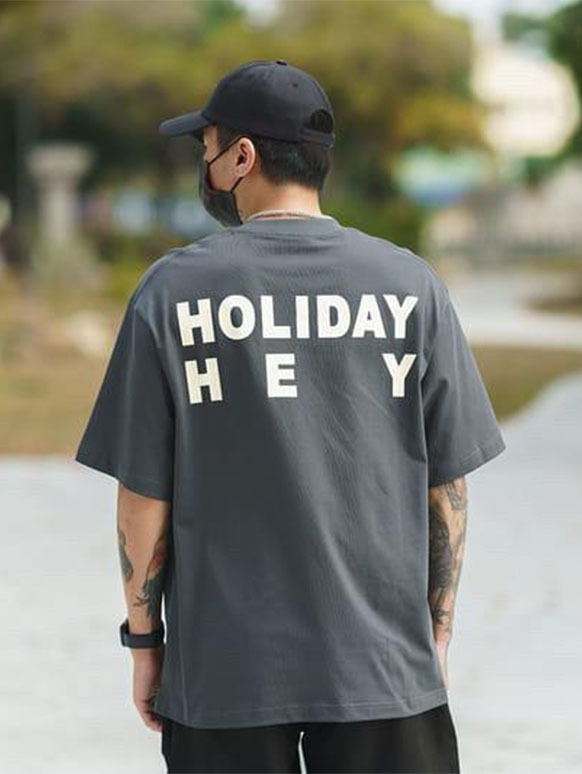 戶外 休閒 穿搭 HOLIDAY HEY 短上衣 T恤