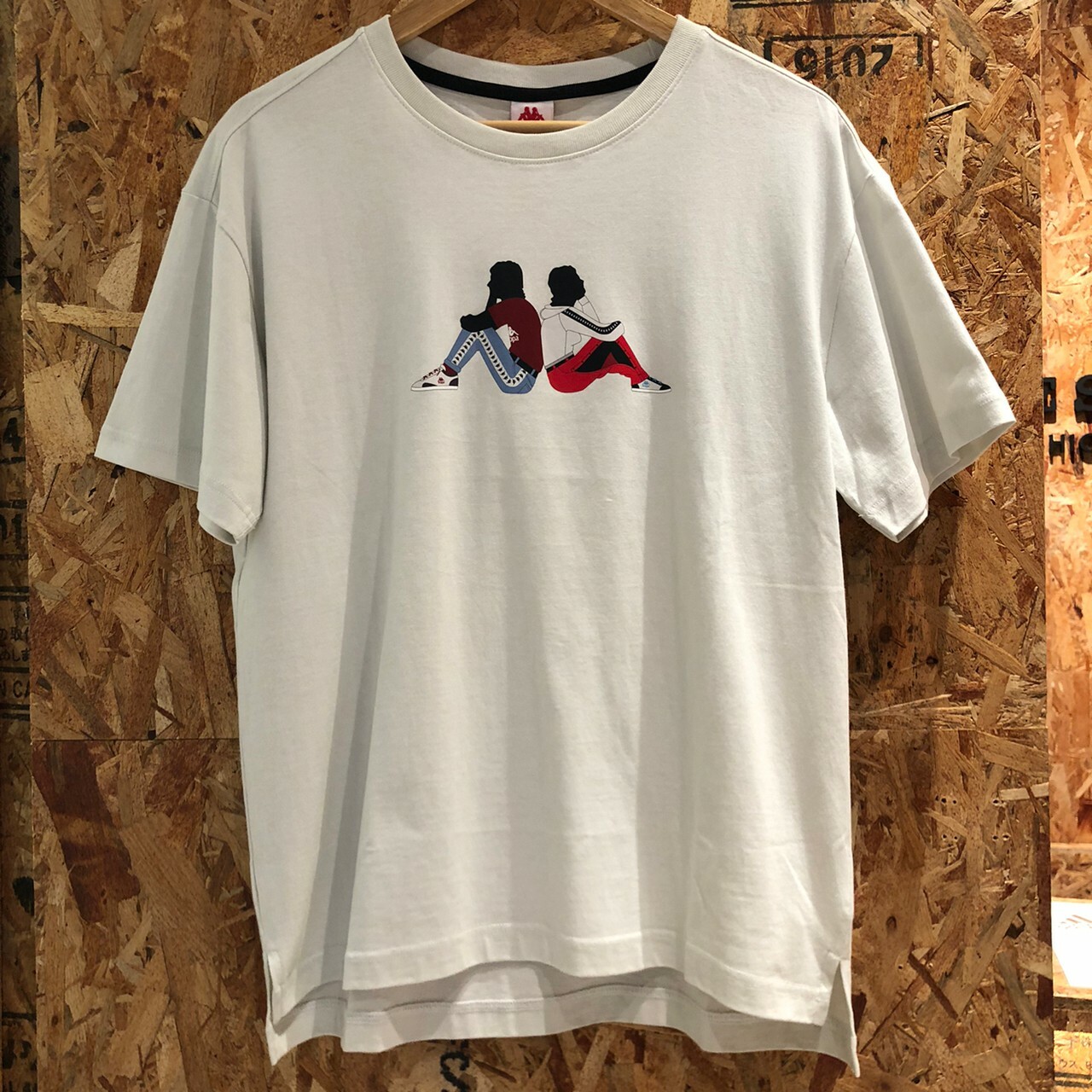 Kappa 純棉印花休閒短袖圓領Tee 371G1SW