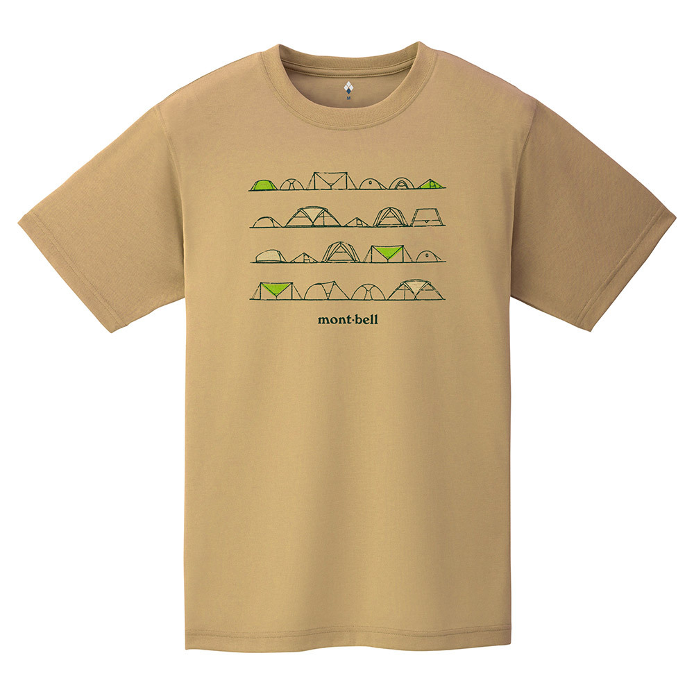 Montbell Wickron Tee Tent 1114570 透氣快乾 T-Shirt