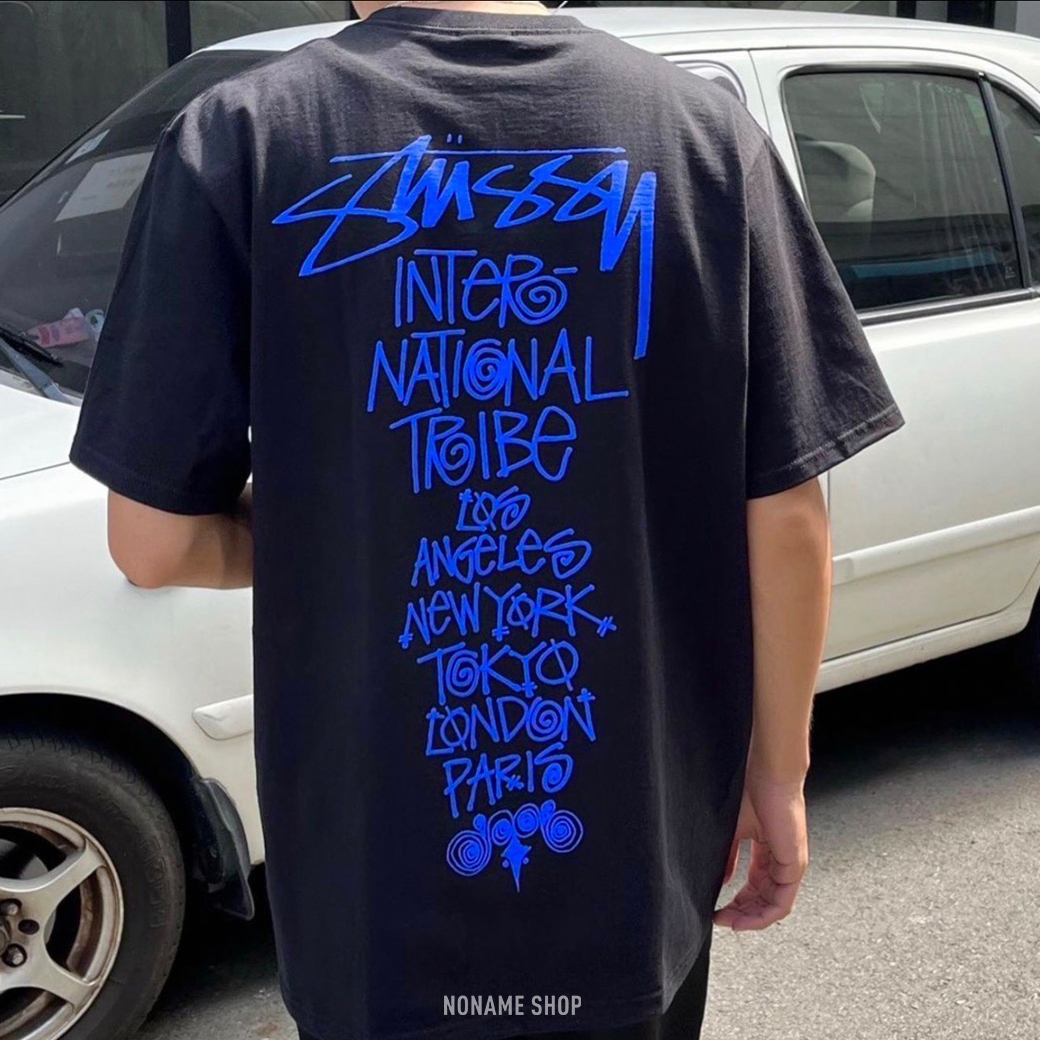 STUSSY TRIBE STACK TEE 手寫城市塗鴉短T 三色(男款)