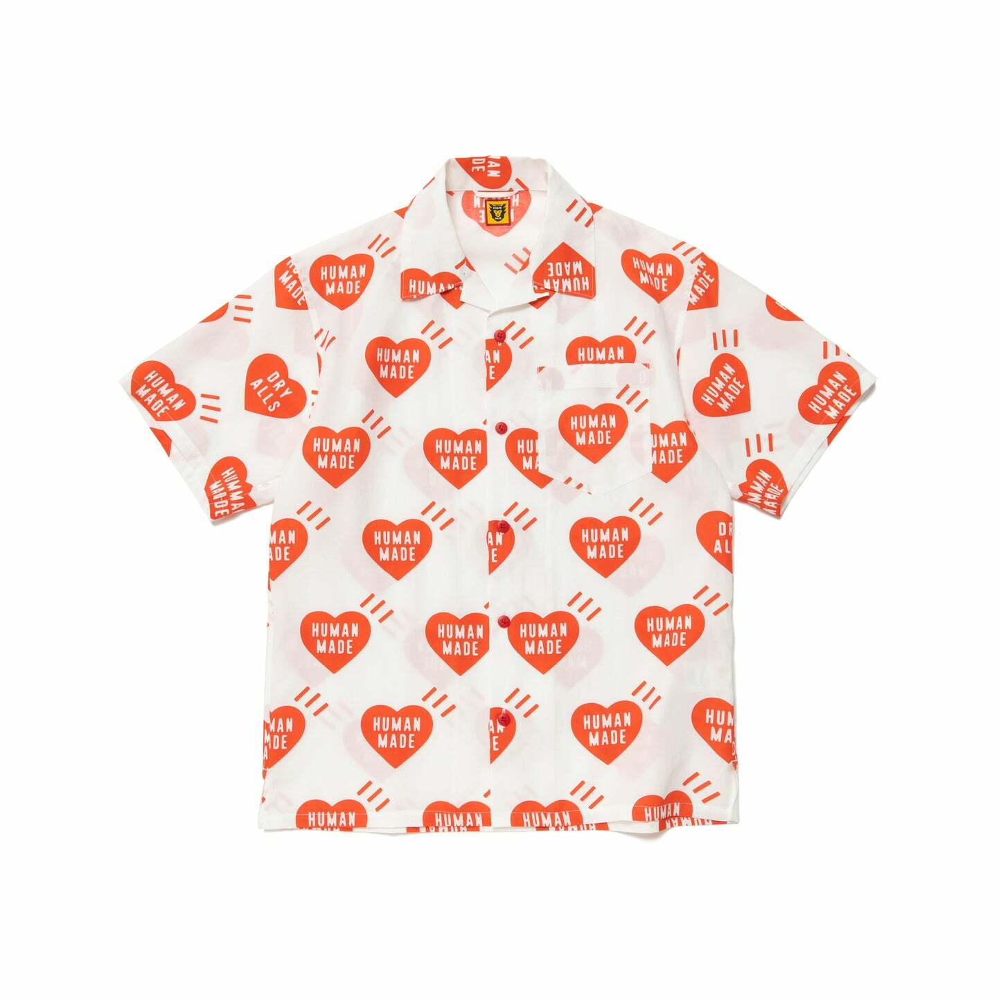 2023SS HUMAN MADE HEART ALOHA SHIRT 滿版愛心襯衫2色現貨