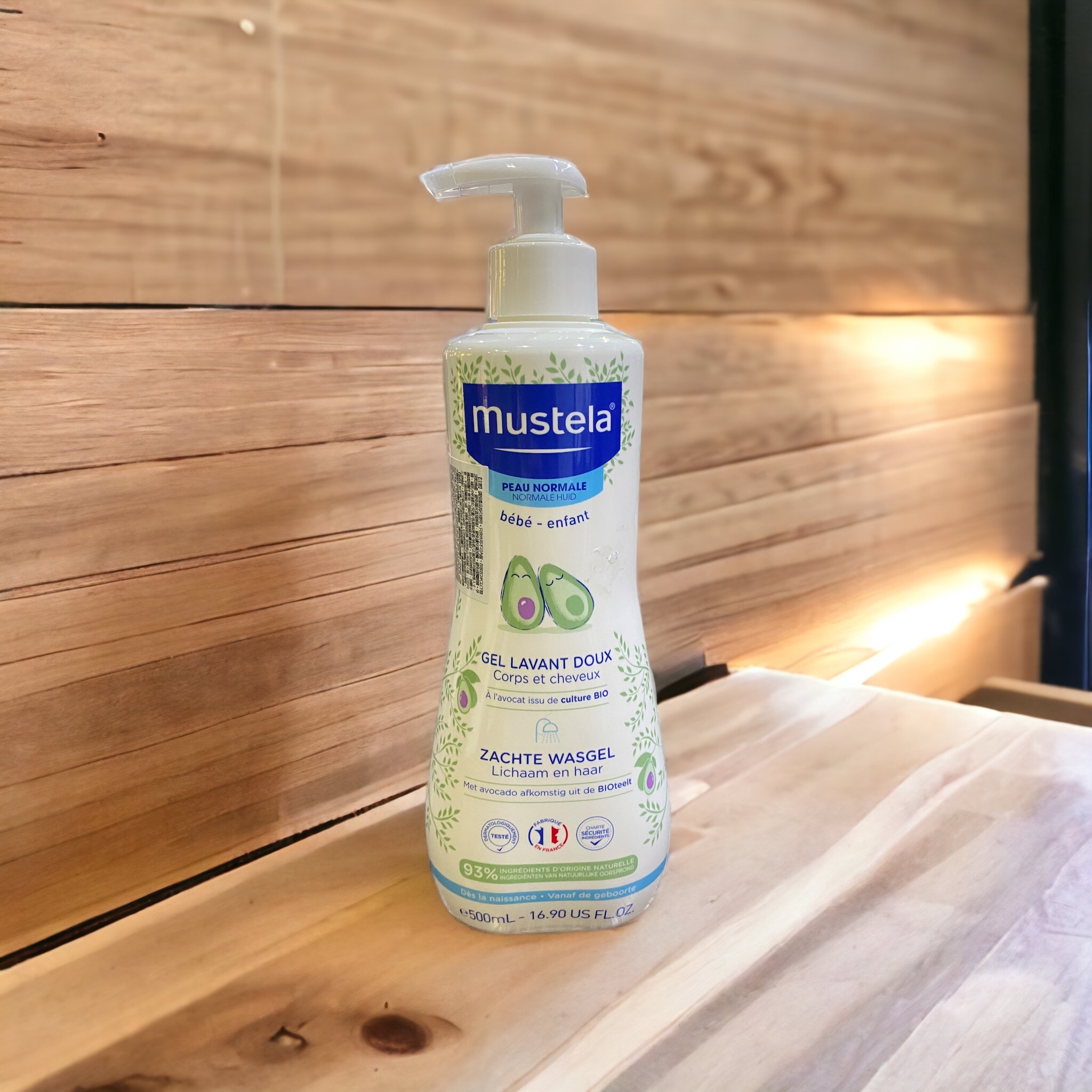 Mustela Baby 溫和潤膚洗髮淋浴啫喱