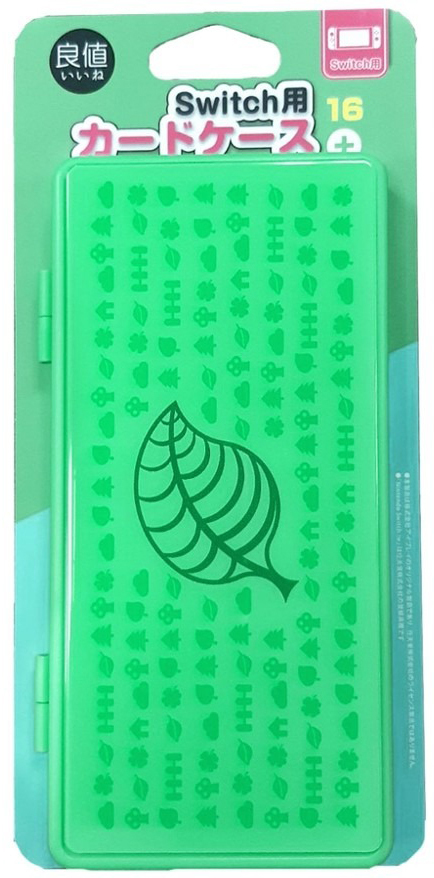 NS 良值 卡匣收納盒 可收納16片遊戲卡帶&2片記憶卡 動物森友會 L328