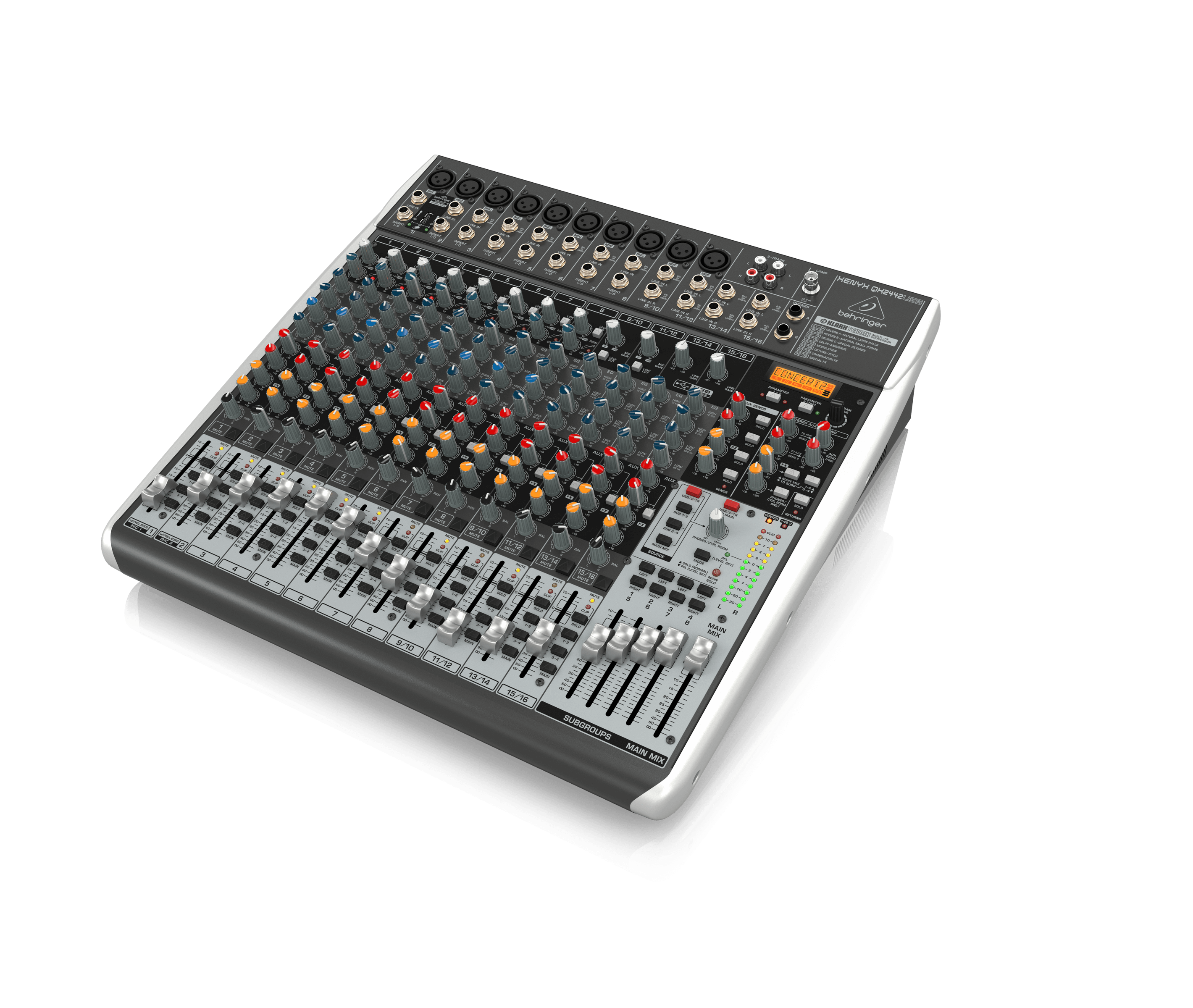 Behringer QX2442USB 24 INPUT Mixer with Effects 調音台