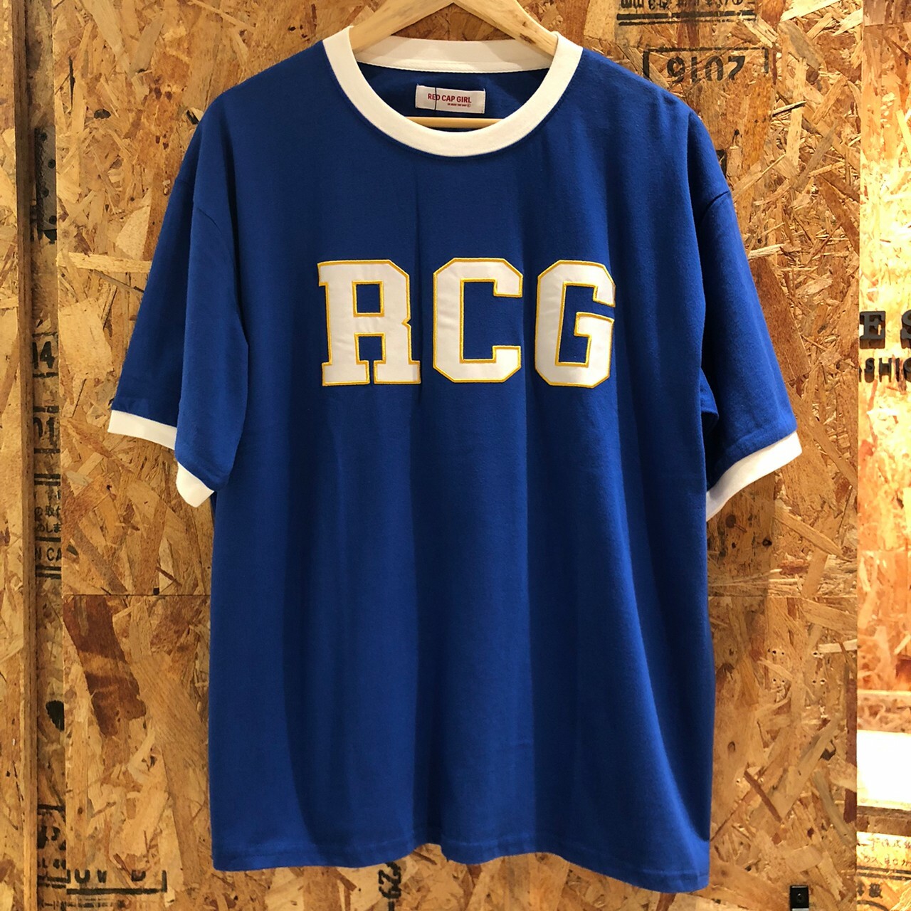 Red Cap Girl Rcg Outfit Girl Tee 紅帽女孩滾邊短Tee 22543